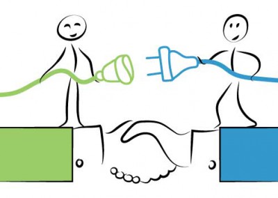 Visuel / Création de personnages pour illustrer un site d'outil collaboratif