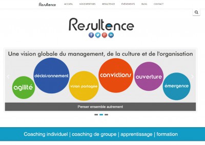 Site Vitrine WordPress /  Site de Coaching